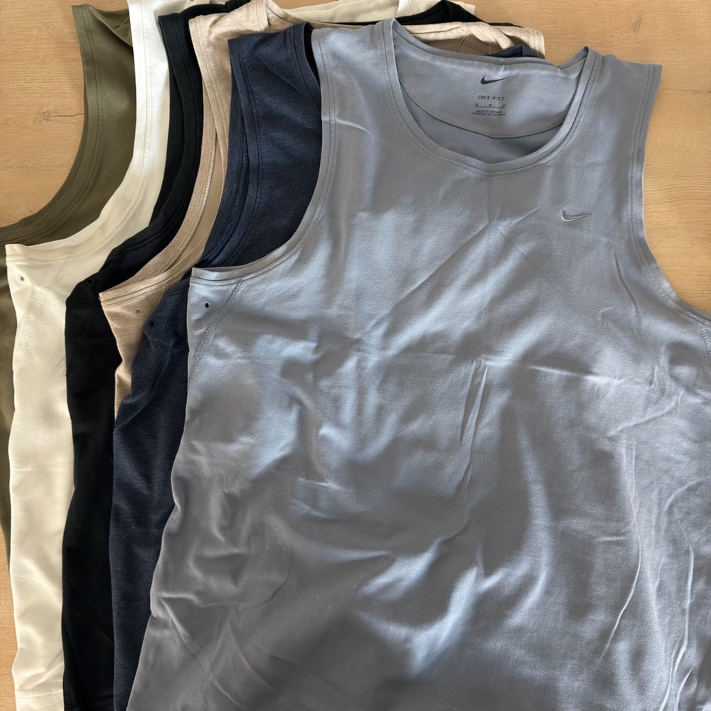 6x Nike Men's Dri-FIT Versatile Tank
